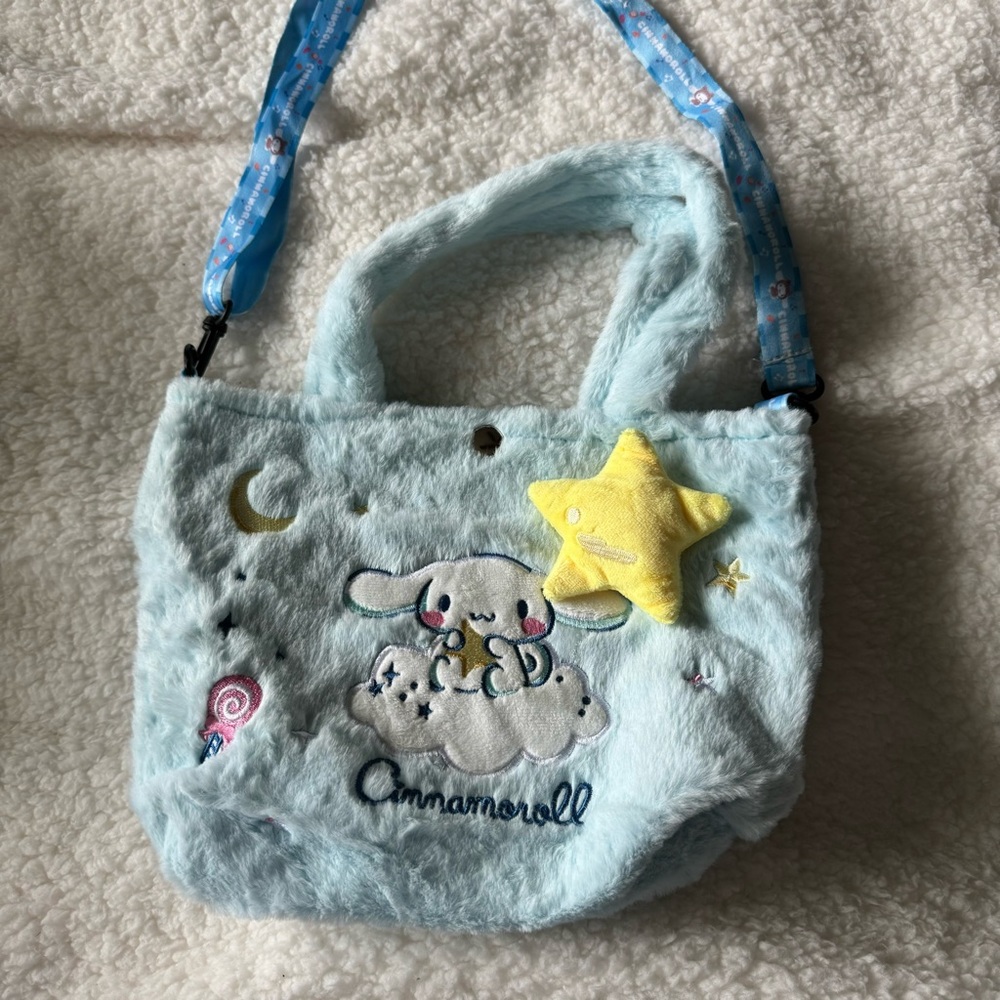 Brand new cinnamoroll mini plush tote bag - Picture 6 of 8